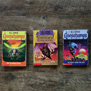 Scholastic Goosebumps Books Set (3)